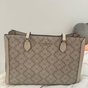 Kate Spade Cream Floral Tote